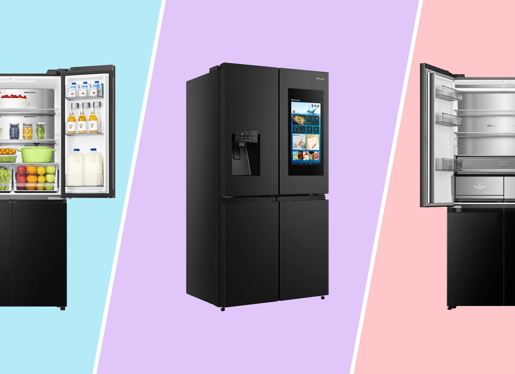 3 больших холодильника Hisense для современной кухни