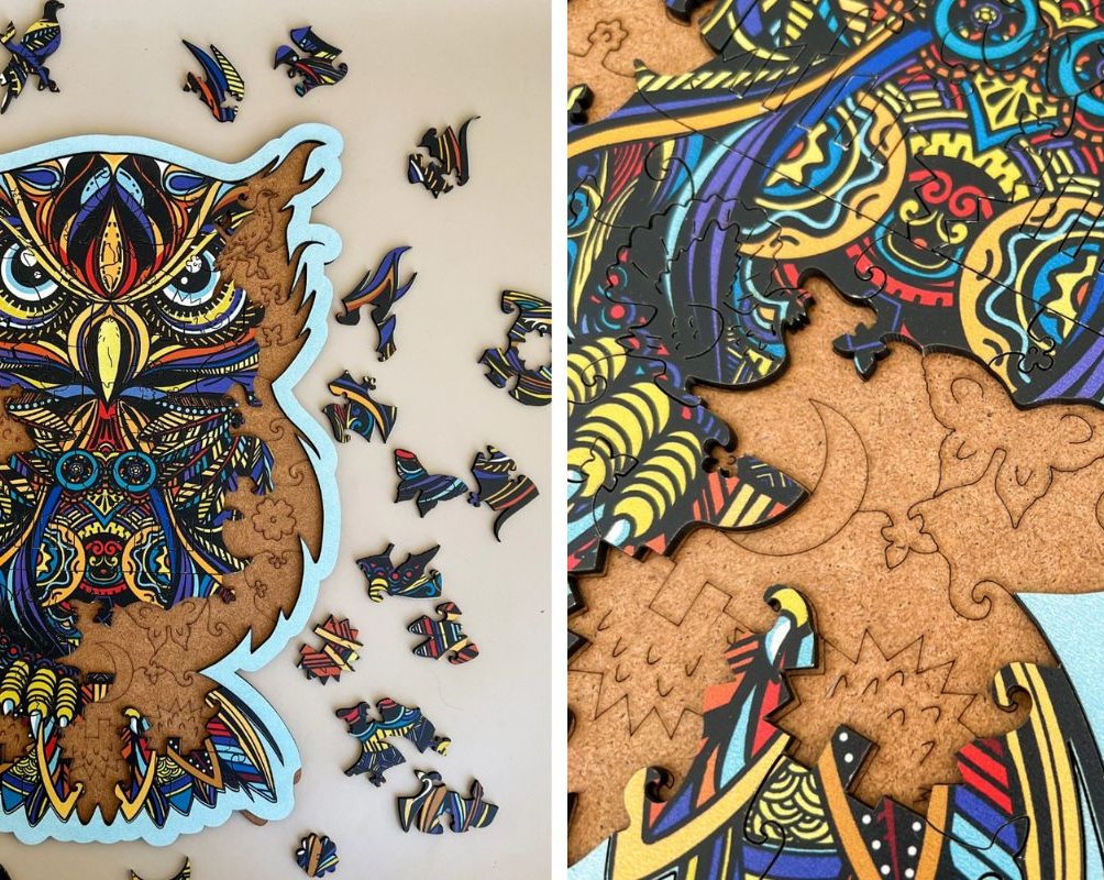 10 занимательных деревянных пазлов